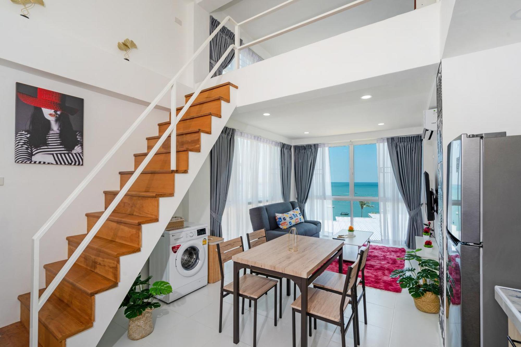 Mona Seaview Pool Villa Beach Front Aoyon Beach Ban Makham Extérieur photo