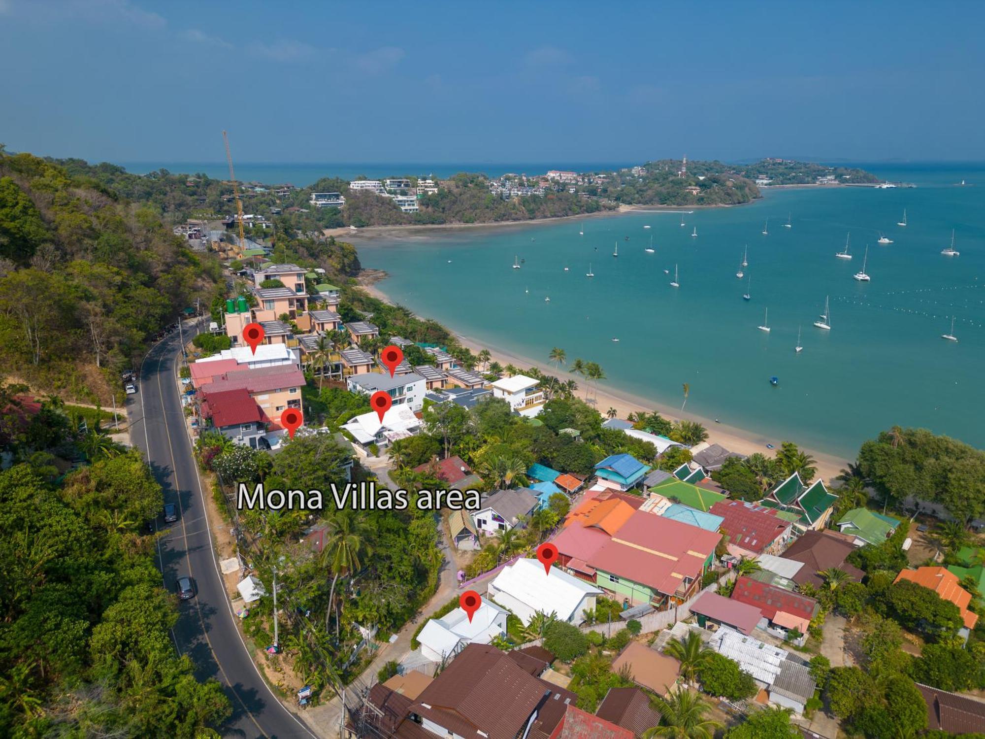 Mona Seaview Pool Villa Beach Front Aoyon Beach Ban Makham Extérieur photo