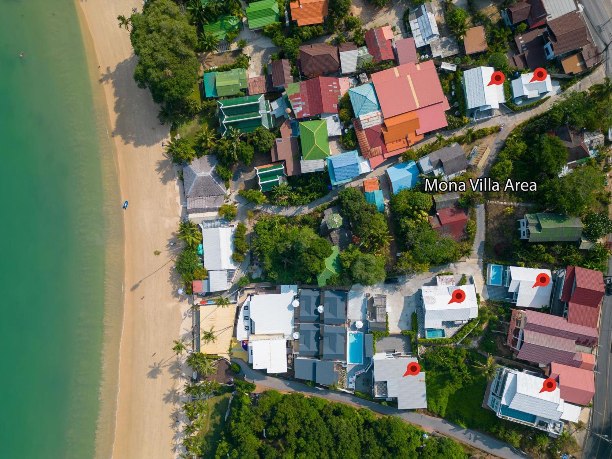 Mona Seaview Pool Villa Beach Front Aoyon Beach Ban Makham Extérieur photo