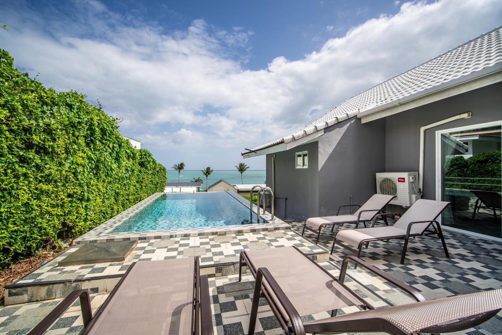 Mona Seaview Pool Villa Beach Front Aoyon Beach Ban Makham Chambre photo