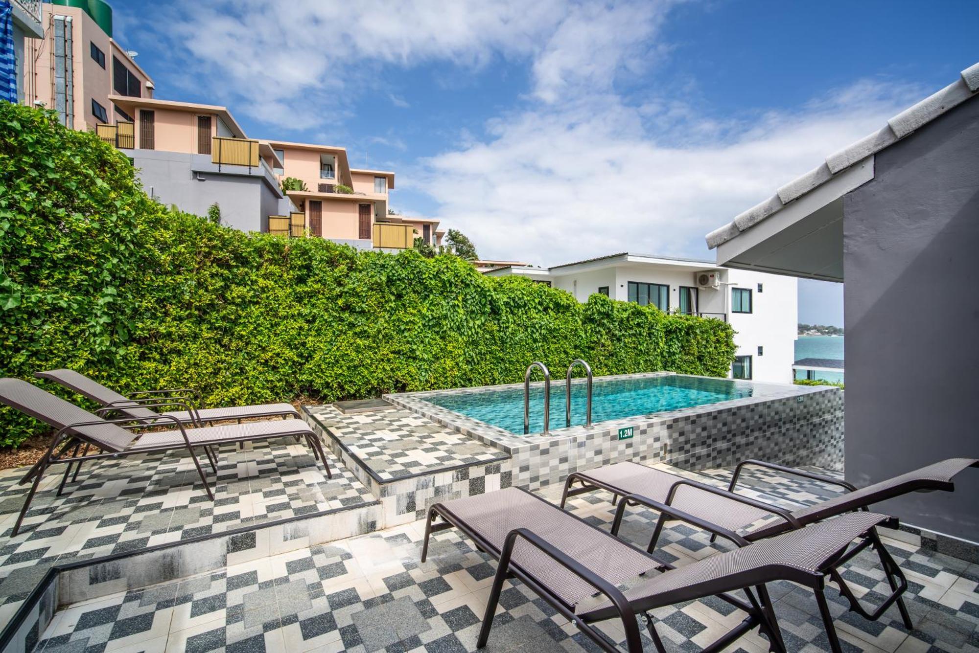 Mona Seaview Pool Villa Beach Front Aoyon Beach Ban Makham Chambre photo