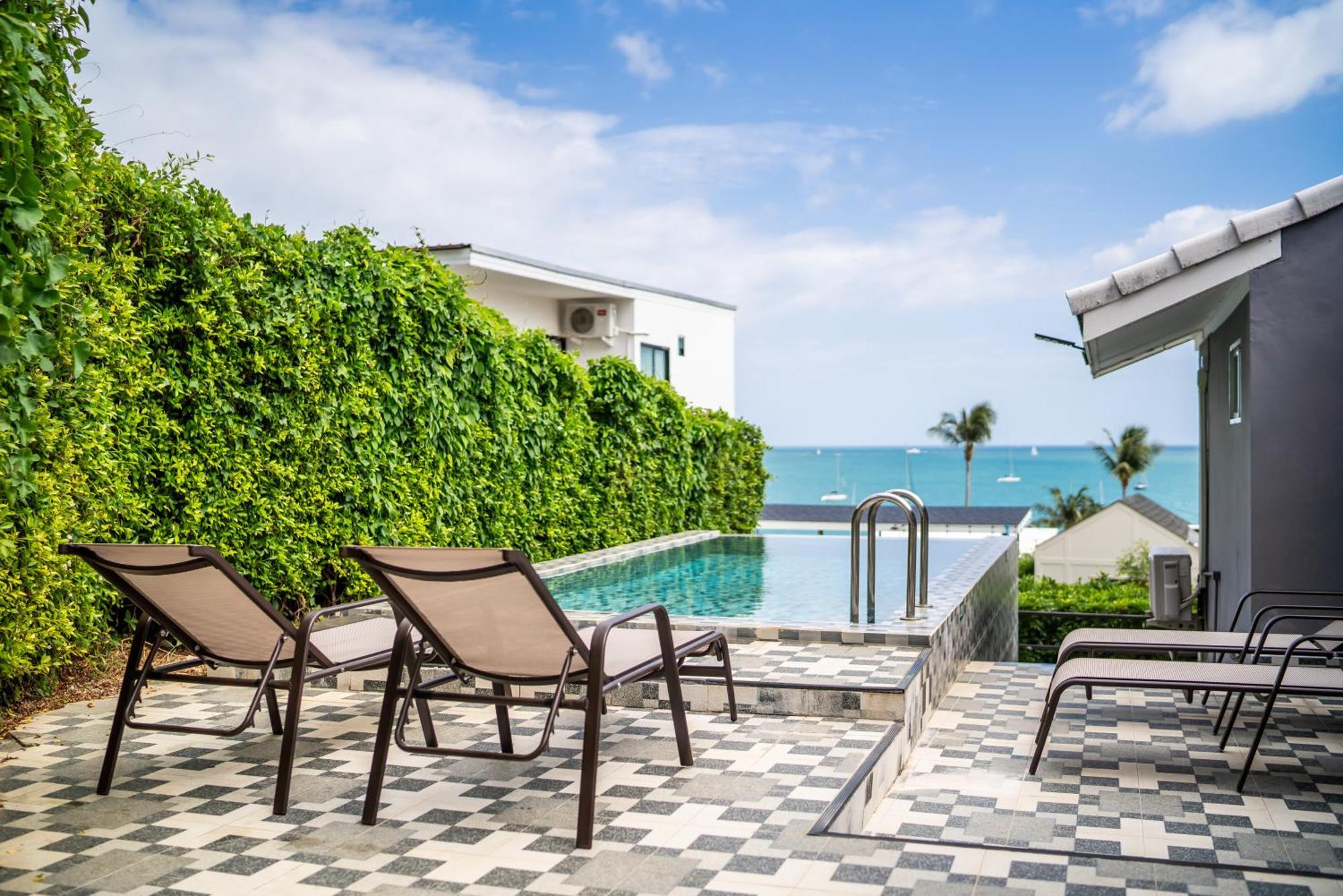 Mona Seaview Pool Villa Beach Front Aoyon Beach Ban Makham Chambre photo