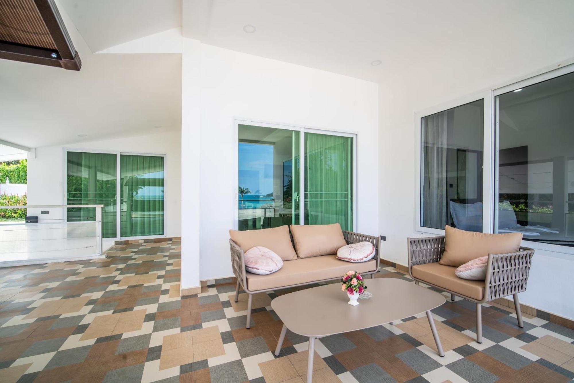 Mona Seaview Pool Villa Beach Front Aoyon Beach Ban Makham Chambre photo