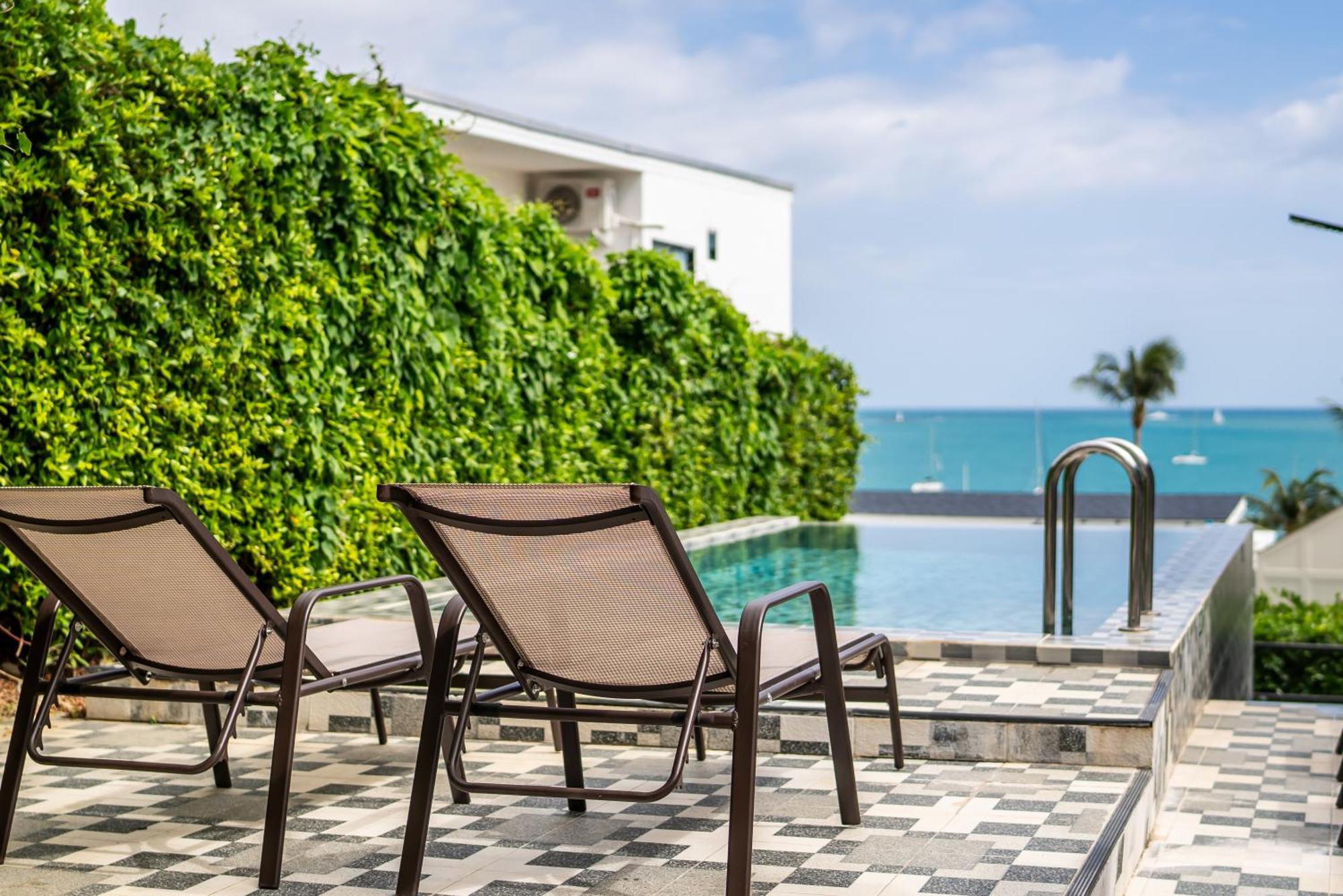 Mona Seaview Pool Villa Beach Front Aoyon Beach Ban Makham Chambre photo