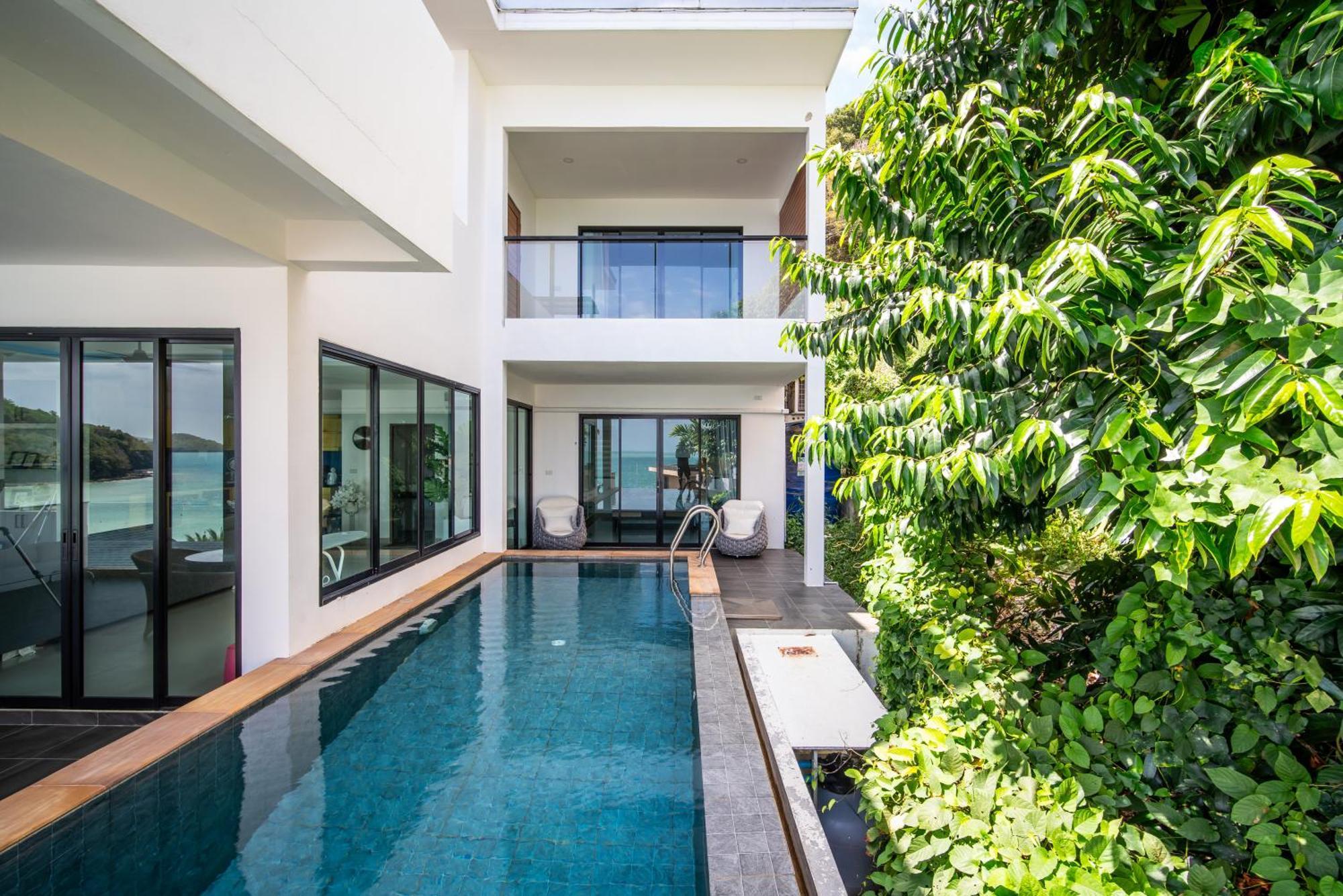 Mona Seaview Pool Villa Beach Front Aoyon Beach Ban Makham Chambre photo