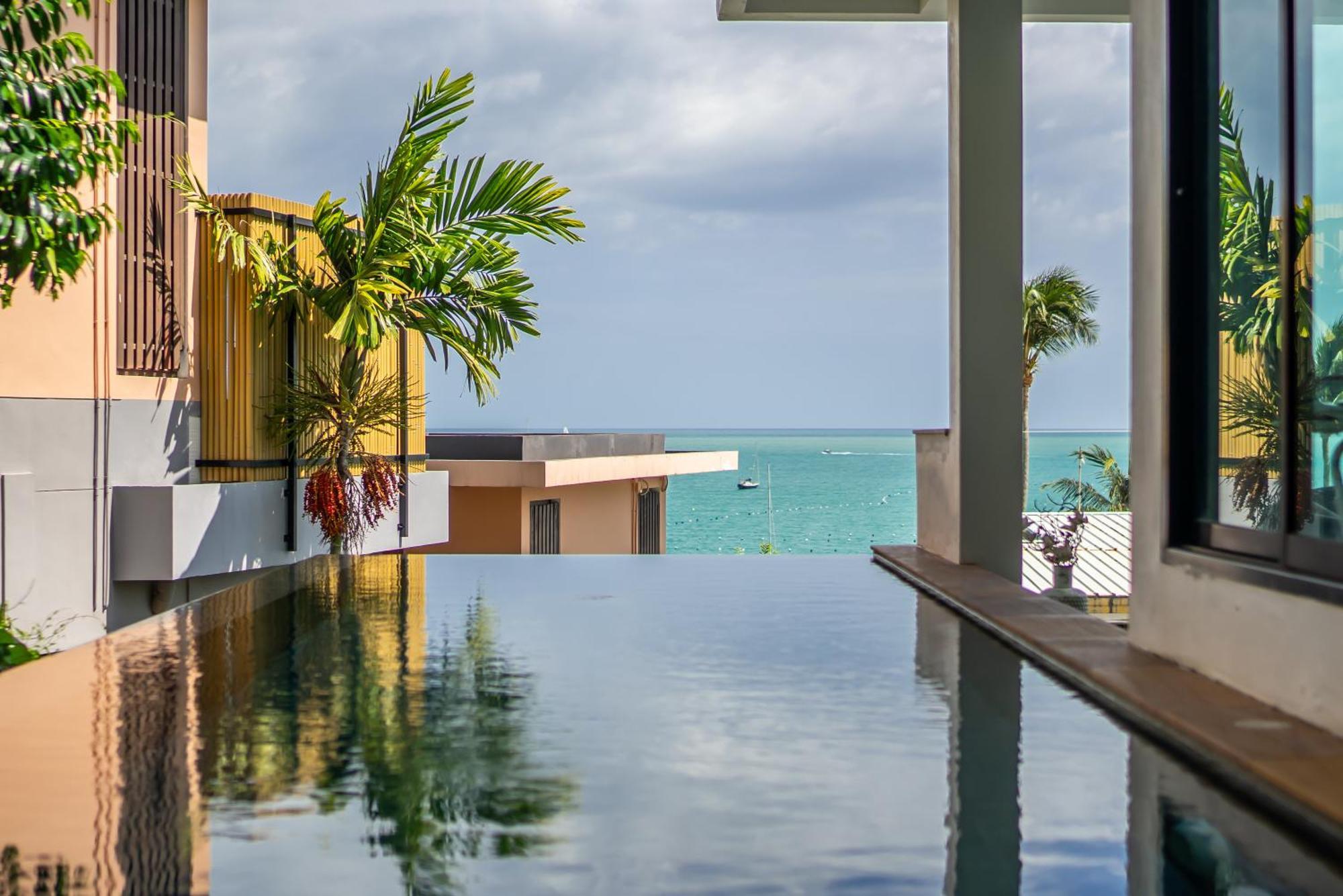 Mona Seaview Pool Villa Beach Front Aoyon Beach Ban Makham Chambre photo